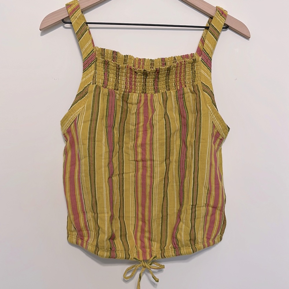Prana Leapfrog Stripe Little Palm Organic Cotton Cami - Picture 3 of 11